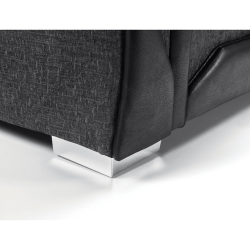 Shannon 3 Seater Luxe Sofa In Grey - Image 3