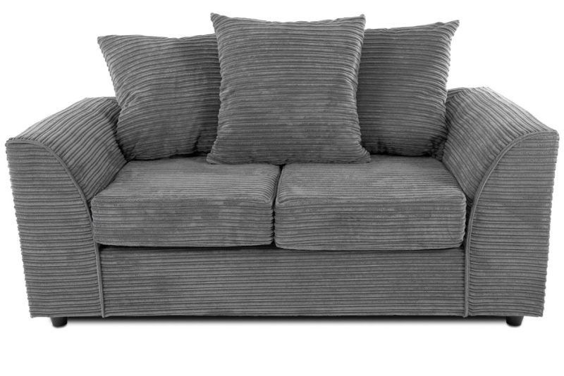 Byron 2 Seater Sofa Grey Cord