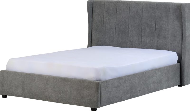 Maddox 4ft6 Double Bed Dark Grey