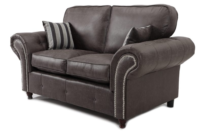 Oakland 2 Seater Sofa Charcoal - Image 3