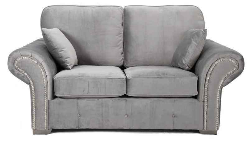 Oakland 2 Seater Sofa Plush Grey