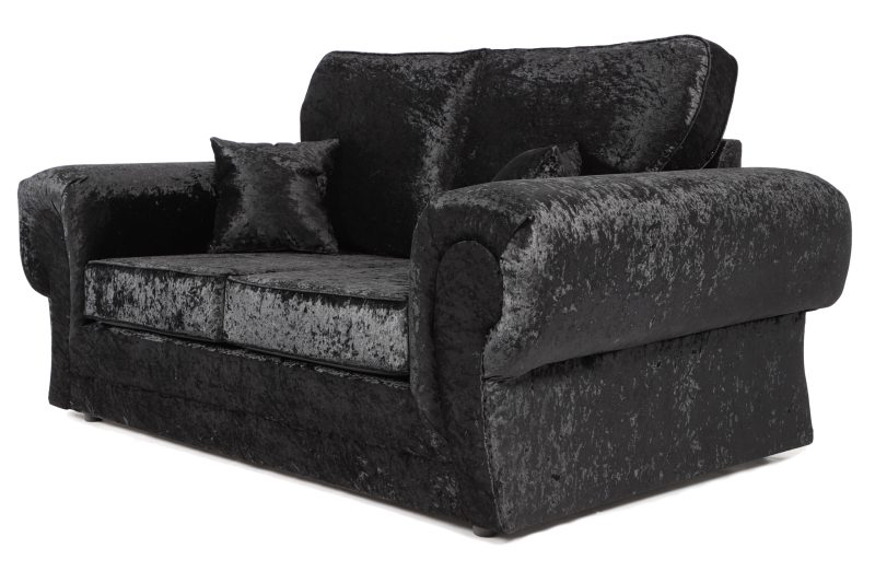 Tangent 2 Seater Sofa Black Shimmer - Image 2