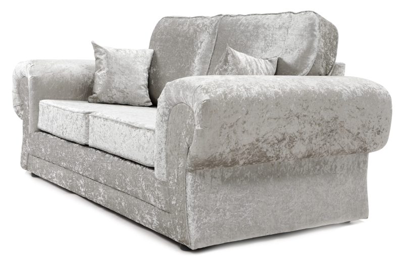 Tangent 2 Seater Sofa Silver Shimmer - Image 2