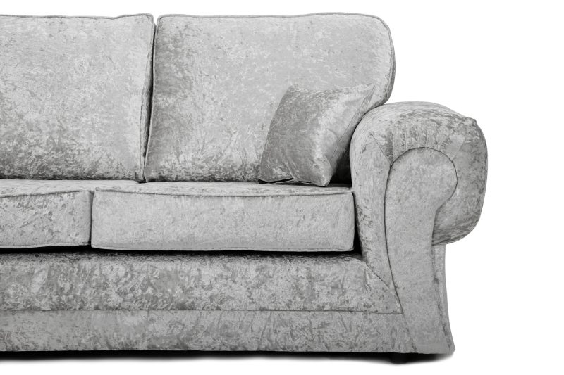 Tangent 2 Seater Sofa Silver Shimmer - Image 3