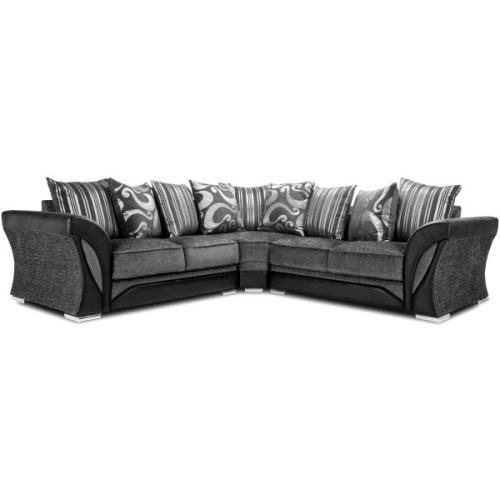 Shannon Large Corner Sofa, Luxe Grey