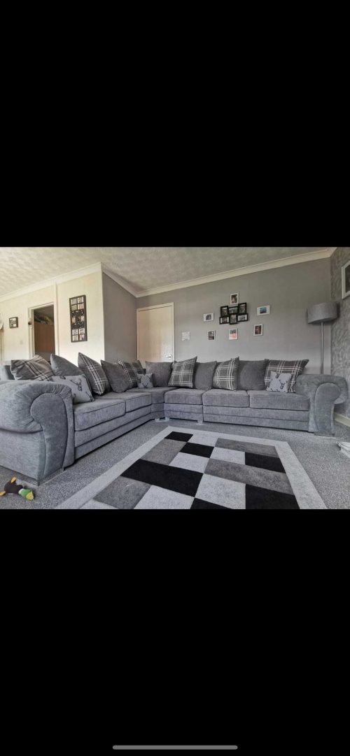 Verona Scatter Back 7 Seater (2C4) Left Hand Corner Sofa