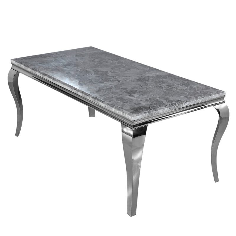 LOUIS CHROME DINING TABLE - Image 10