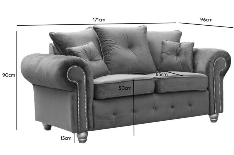 Olympia 2 seater dimensions