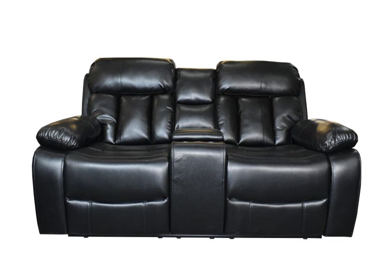 Vancouver 2 seater black